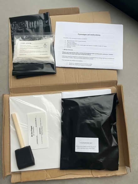 Photo of free Cyanotype art set - unused (Twickenham TW2) #1