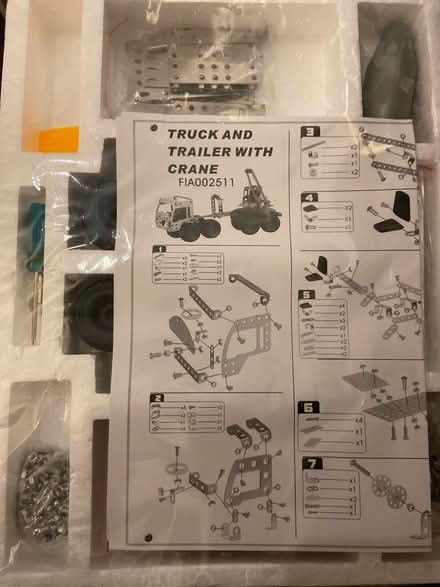 Photo of free Construction kit: truck and trailer (Berkley Down BA11) #1
