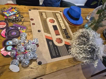 Photo of free 80s party stuff (Stoneleigh, Epsom) #1