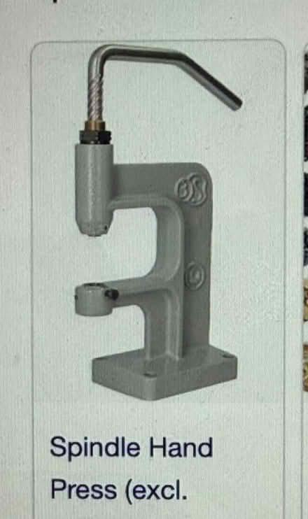 Photo of Spindle hand-press (Llandrindod Wells LD1) #1