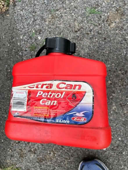 Photo of free Plastic Petrol can 5L (Southbourne BH6) #1