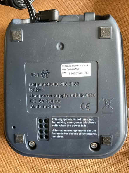 Photo of free BT Telephone with Big Buttons & BT Cordless Phone (St James, South Elmham IP19) #3