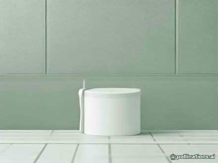 Photo of White tile pattern wallpaper (East Kilbride G74 3) #1