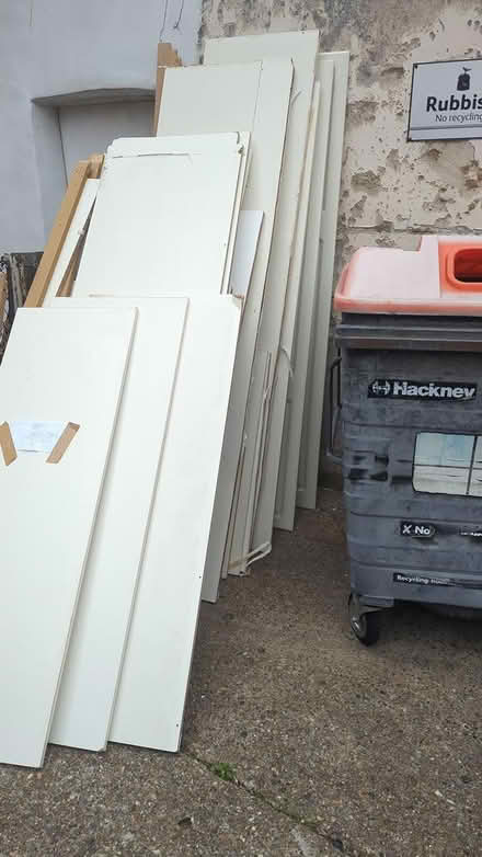 Photo of free Lots of MDF, studs, doors (Haggerston E8) #1