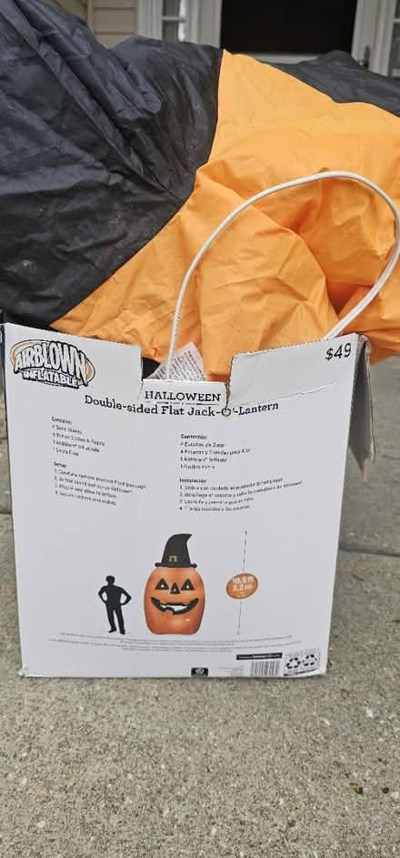 Photo of free Halloween blow up decoration (Near Menchville high School) #3