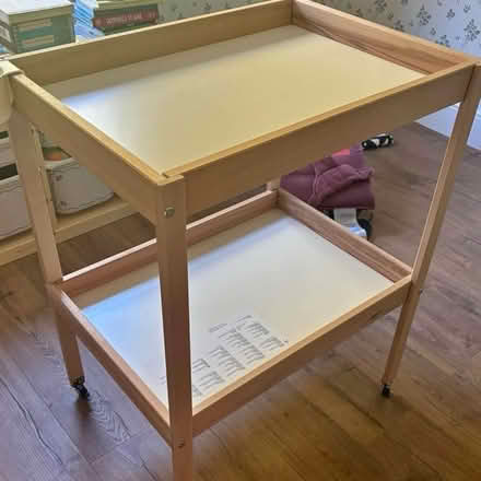 Photo of Ikea changing table with wheels (BH23) #1