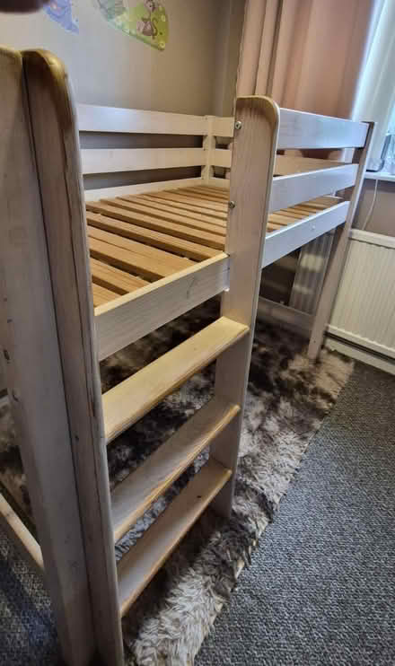 Photo of free wooden mid-sleeper bed frame (Larwood S81) #4