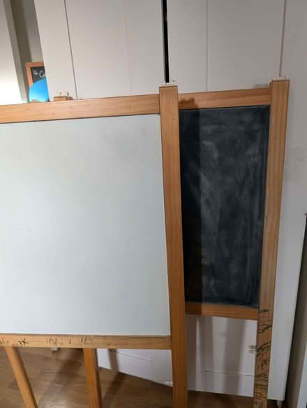 Photo of free Two white/black board standalone (St Margarets TW1) #1