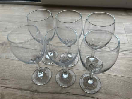 Photo of free 6 wine glasses (Bridge of Allan FK9) #1