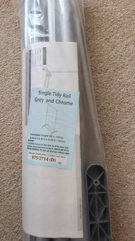 Photo of free Clothes rail, brand new (Bernards Heath AL1) #1