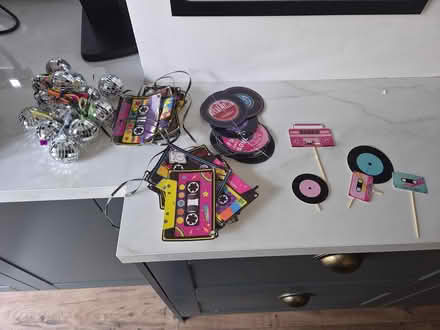 Photo of free 80s party decs (Stoneleigh, Epsom) #1