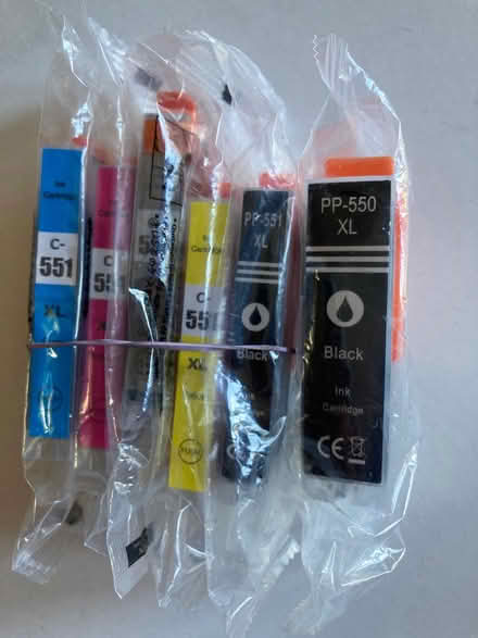 Photo of free 6 x Compatible Cartridges for Canon PGI-550 & CLI-551 (St James, South Elmham IP19) #3