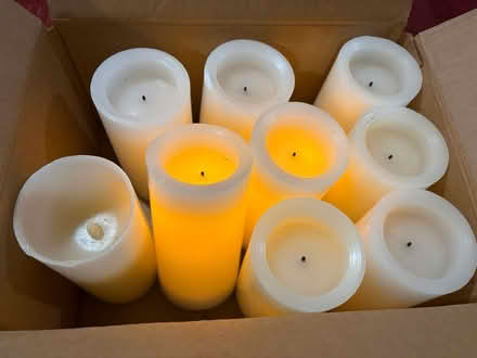 Photo of free Battery operated candles (Gregory St, Waltham MA) #1