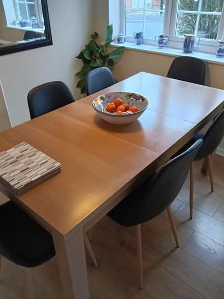 Photo of free Table and 6 chairs (Dunscroft-DN7) #1