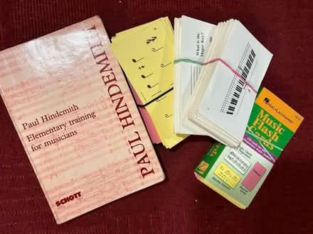 Photo of free Music flashcards (Gregory St, Waltham MA) #1