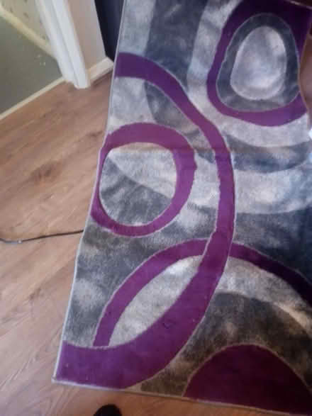 Photo of free Purple rug (Ashhill walk Bd47jf) #1
