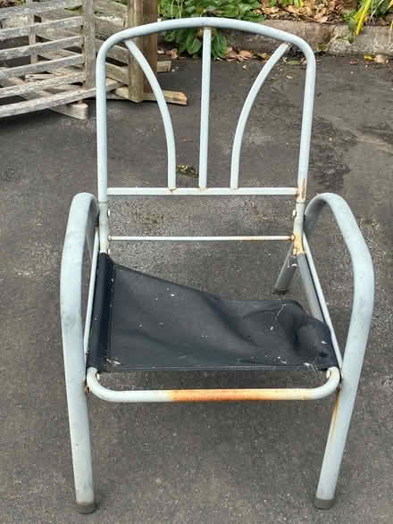 Photo of free Garden Chair - needs repair (Great Boughton CH3) #1