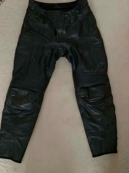 Photo of free Motorcycle leather trousers (Causeway Head S17) #1