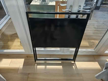 Photo of free Foldable black metal desk (North Tonbridge TN10) #2