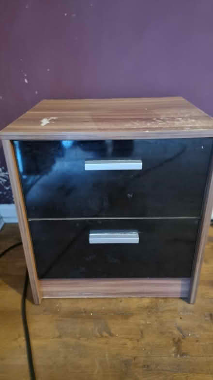 Photo of free 2 bedside cabinets (Farington PR25) #2
