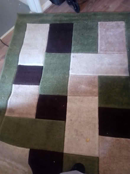 Photo of free Green rug (Ashhill walk Bd47jf) #1