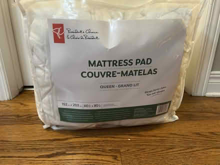 Photo of free Queen mattress protector (Riverside/Hunt Club) #1