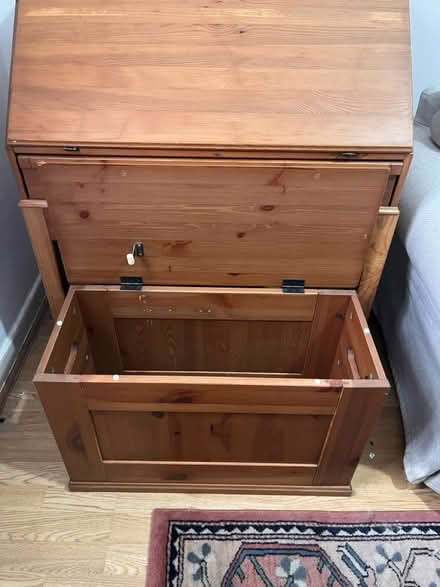 Photo of free IKEA bureau and storage stool (S8 Greenhill) #4