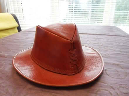 Photo of free Genuine Leather Cowboy Style Hat. (Vale LA1) #2