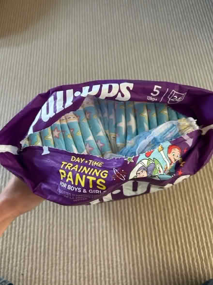 Photo of free Huggies pull-ups size 5 (Bromley BR2) #2
