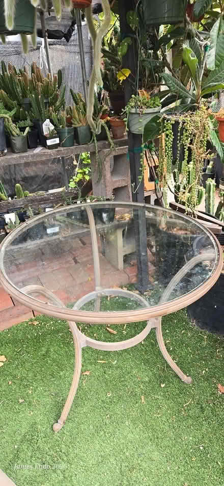 Photo of free Glass metal table (san jose, ca) #1
