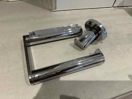 Photo of free Toilet roll holder and towel hook (Erith DA8) #1