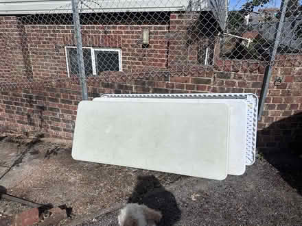 Photo of free 6ft trestle tables (Whitehawk BN2) #1