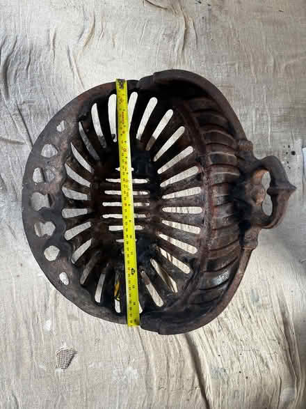 Photo of free Cast iron fire basket (Army museum Sw3) #1