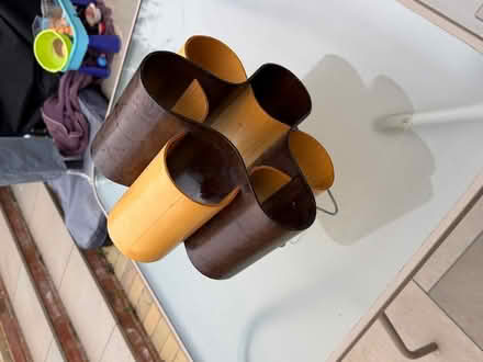 Photo of free 7 bottle wine rack (Burnham SL1) #2