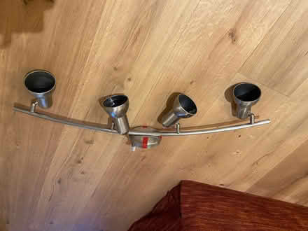 Photo of free 4 Lamp Ceiling Light (Ferry Landing NE43) #1