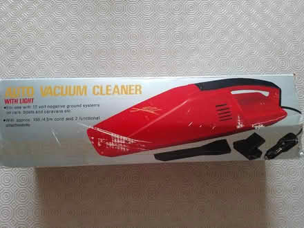 Photo of free 12v Vacuum Cleaner (Eastfield NE23) #1