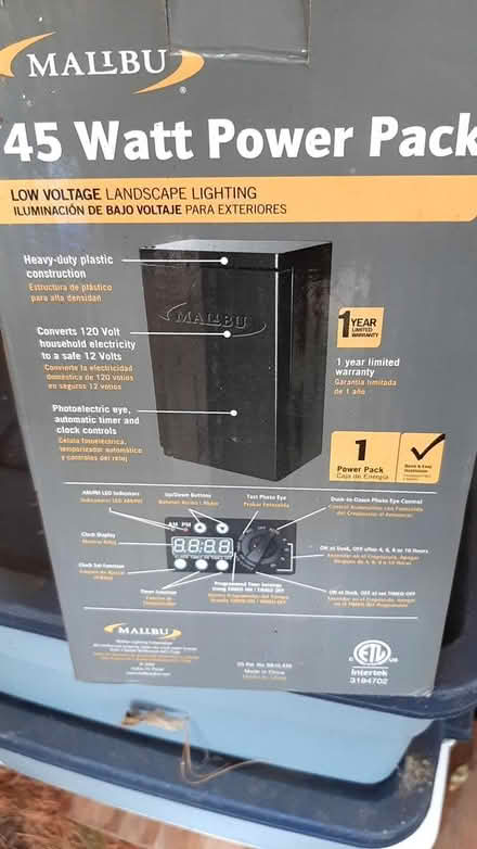Photo of free Malibu Power Pack (Ledyard, CT) #2