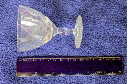 Photo of free Set of Four Pretty Vintage Sherry Glasses (Elham CT4) #2