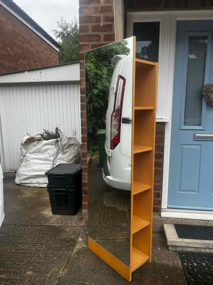 Photo of free Tall mirror with shelves (York, YO10) #2