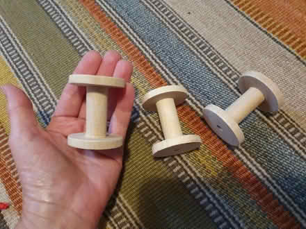 Photo of free Chunky wooden spools (Fishponds BS16) #1