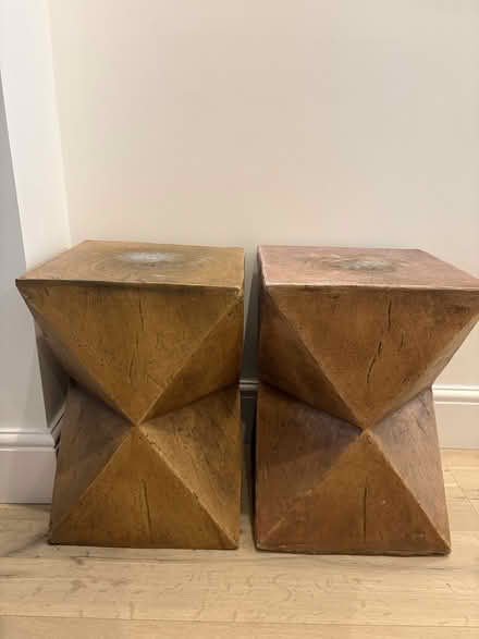 Photo of free Hourglass Geometric Accent or Occasional Table (Fulham Palace Rd W6) #2