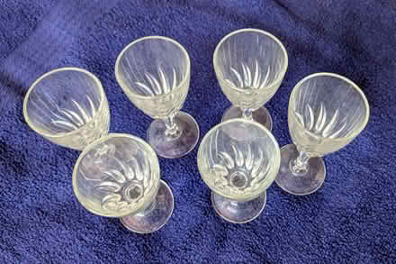 Photo of free Set of Six Vintage Sherry Glasses (Elham CT4) #1