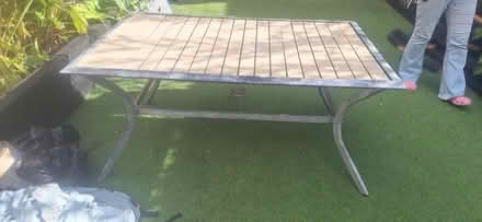 Photo of free Garden table (Drogheda) #1
