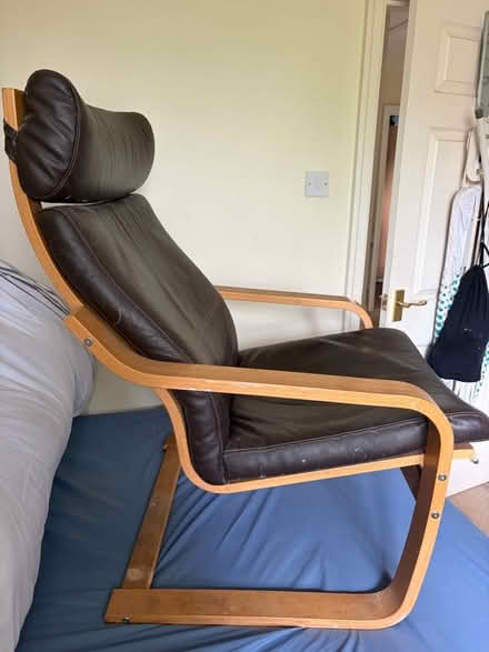 Photo of free Ikea Poang leather chair (Bamber Bridge PR5) #2