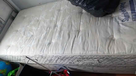 Photo of free Single bed base and headboard (L30) #2