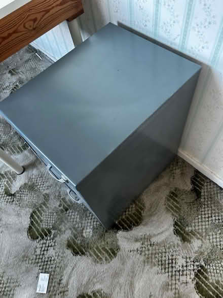 Photo of free 2 drawer metal filing cabinet (Blyth NE24) #3