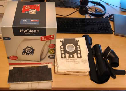 Photo of free Miele Vacuum Cleaner dust bags (type GN) plus accessories (Kirkley NR33) #1