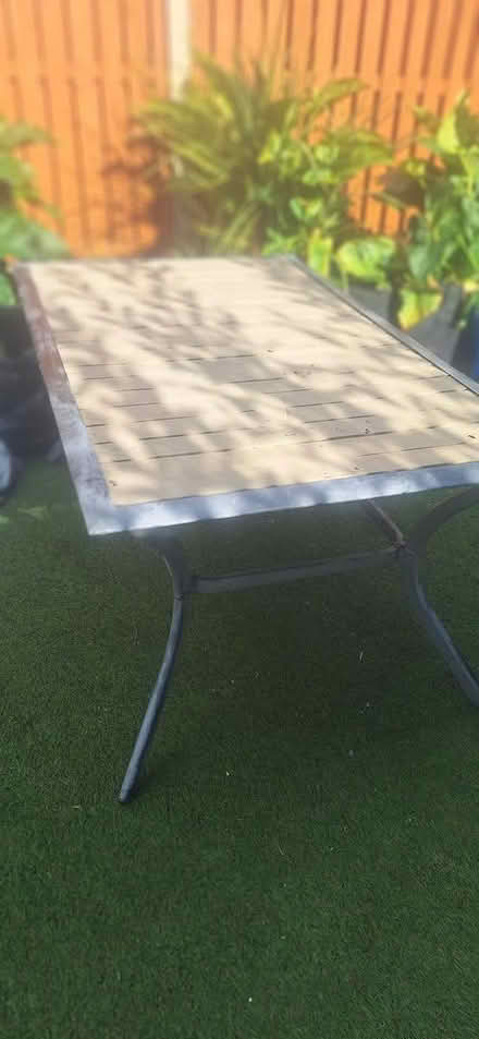 Photo of free Garden table (Drogheda) #2