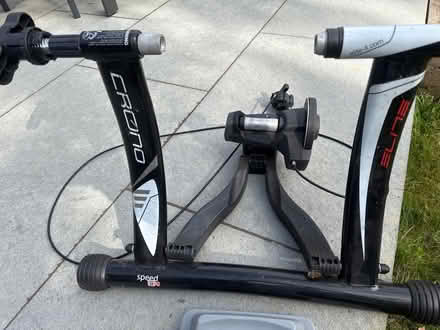 Photo of free Static bike trainer with front wheel stand (Cutteslowe OX2) #2