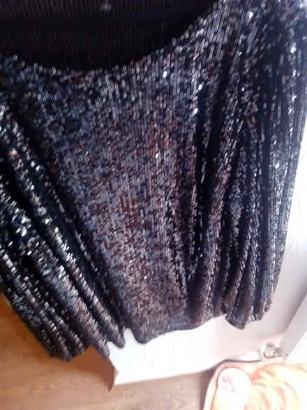 Photo of free Black top large shimmer (Ashhill walk Bd47jf) #4